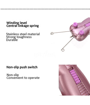 Epilazione Con Filo Arabo Elettrico Epilatore Depilatore Viso Gambe Inguine         