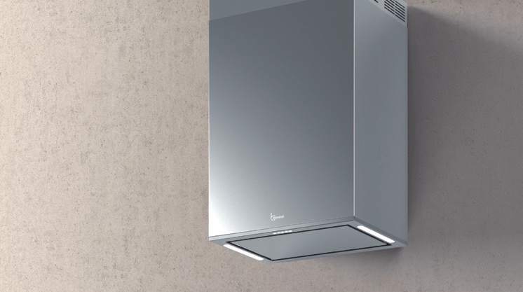 CAPPA GINZA PARETE cm 60 - Inox - 800 m3/h