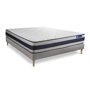 Kit rete e materasso Actiflex ergo 120x190cm - Spessore : 24cm - Molle insacchettate e memory foam - rigido