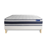 Kit rete e materasso Actiflex ergo 135x200cm - Spessore : 24cm - Molle insacchettate e memory foam - rigido