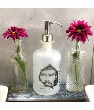 Erogatore Dosa Sapone Liquido Dispenser Pompa Ricambio Argento Universale 79817         