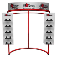 espositore abbigliamento/calzature 'u iron' fornito vuoto cm116x75xh.160 cod:ferx.1068770nlm