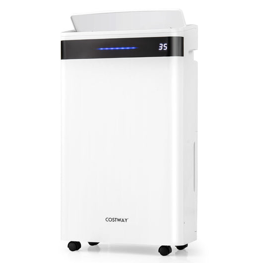Deumidificatore 28,5 L per casa e seminterrato, Deumidificatore silenzioso 35©O con 4 modalit¨¤-Condizionatori aria