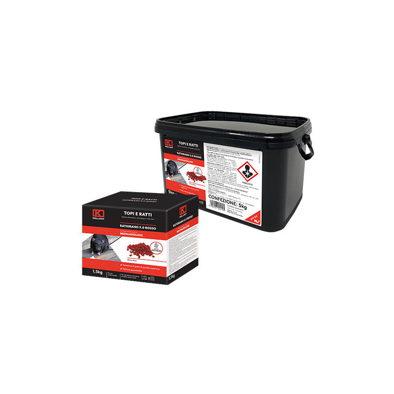 Esca grano rosso – RATIGRANO 5.0 kg 1,5 – Kollant