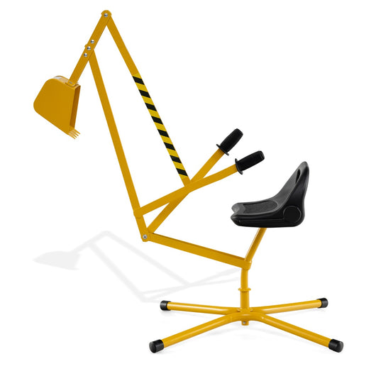 Giocattolo escavatore da sabbiera con controlli a due mani e pala flessibile, Escavatore da sabbia per bambini da costruzione -Macchinine giocattoli