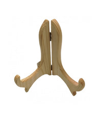 Espositore 14cm 6'' Legno Chiaro Supporto Pieghevole Cavalletto Tavolo Gancio         