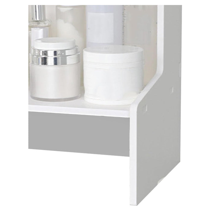 Trade Shop - Espositore Da Tavolo In Legno Scaffale Multistrato Per Cosmetici Organizzatore -