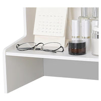 Trade Shop - Espositore Da Tavolo In Legno Scaffale Multistrato Per Cosmetici Organizzatore -