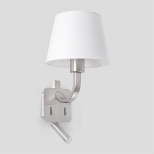 ESSENTIAL, Applique con Lettore LED per Interni, Faro Barcelona