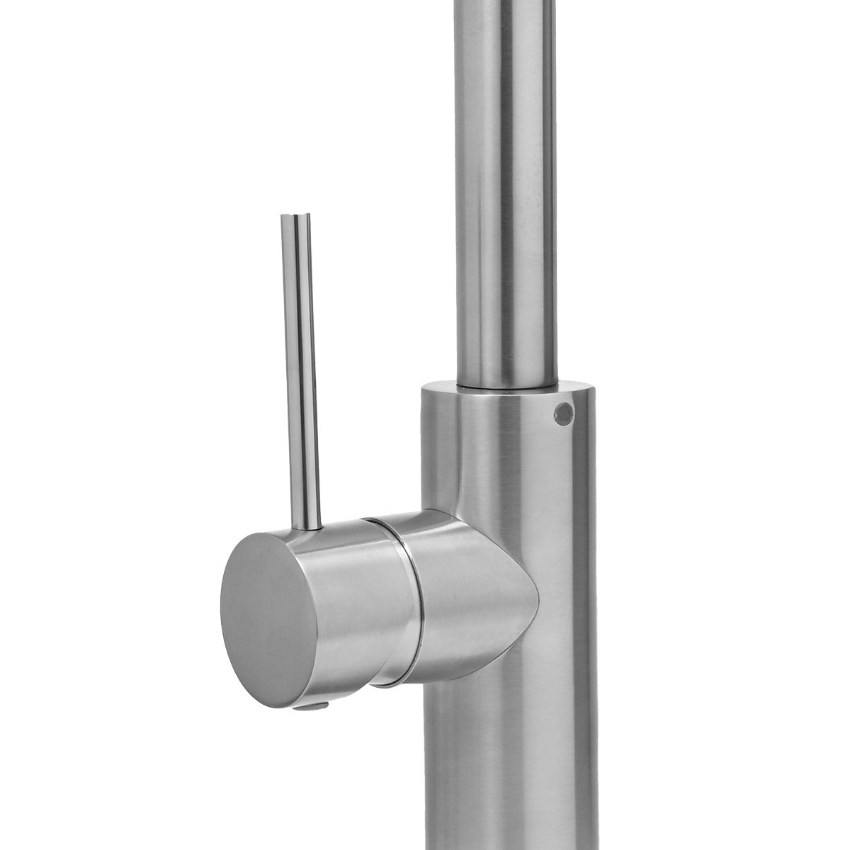 Rubinetto cucina acciaio inox canna essential-x