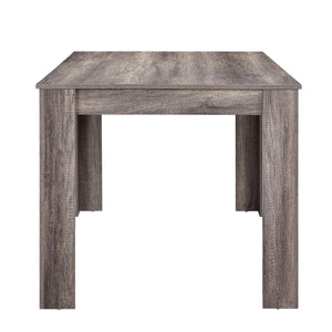 Robusto tavolo da pranzo per soggiorno 140 cm marrone 03_0004284