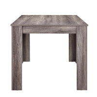 Tavolo da Pranzo Nora Tavolo da Cucina Fino a 6 Posti 77x140x90cm Effetto Rovere Scuro [en.casa]