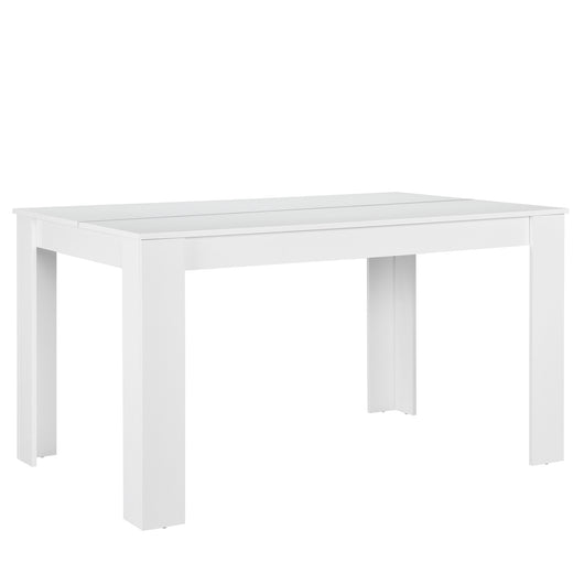 Tavolo da Pranzo Nora Tavolo da Cucina Fino a 6 Posti 77x140x90cm Bianco [en.casa]
