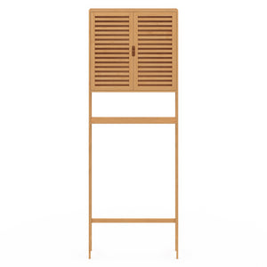 IDMarket - Estantería sobre WC armario de bambú BEA