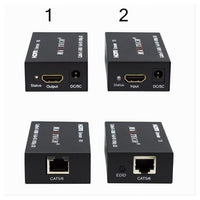 Estensore Hdmi Amplificatore Segnale Video 1080p Rj45 Cat5e Cat6 60mt Maxtech Ext-hdl01         