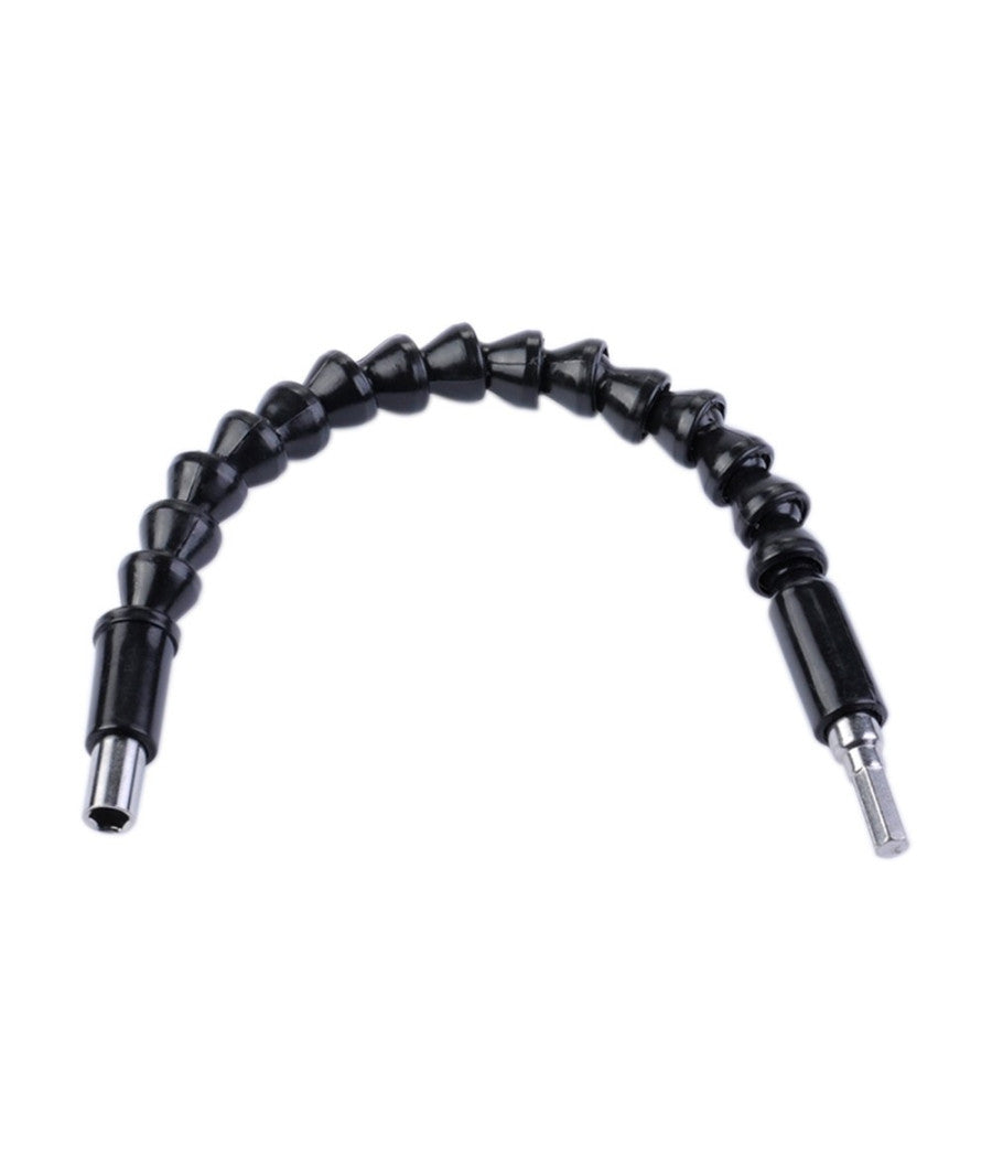 Estensore Trapano Cacciavite Ad Angolo 90° Snake Bit Flessibile Prolunga 2 Pz         