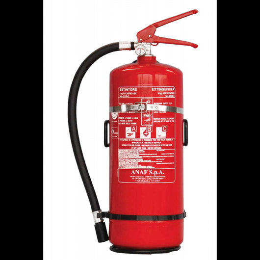 ESTINTORE C/MANOMETRO KG.6 POLV.