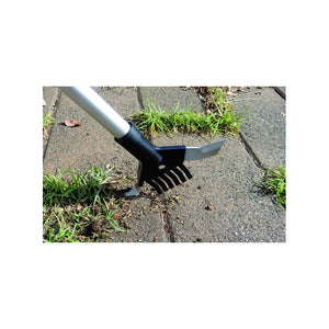 Estirpatore acciaio Vigor, manico telescopico, 87-142 cm