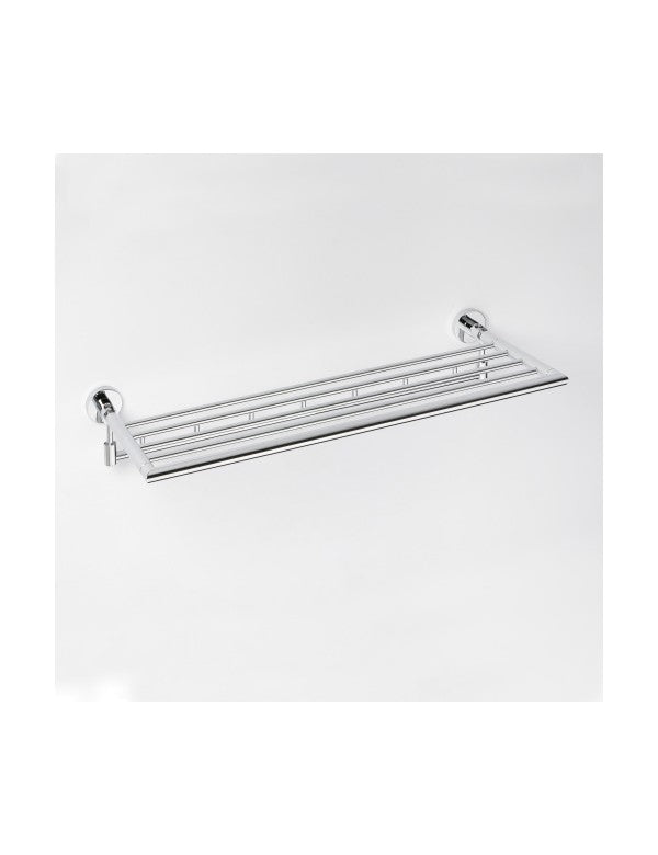 Mensola, mensola porta asciugamani OMEGA ottone cromato 65,5x10,5x27cm