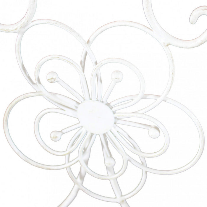 ÉTAGÈRE FLORIANCE 4 PIANI BIANCO ANTICO