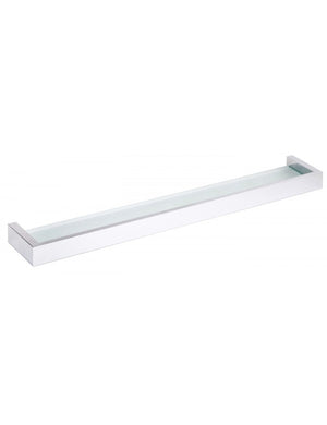 Mensola doccia a parete GAMMA in ottone cromato 60 x10 x3,6 cm