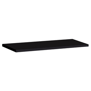 Mensola da muro SWITCH – 60 cm – Colore nero – MDF e pannelli di particelle – Design moderno