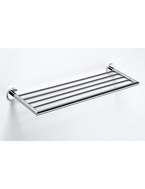 Portasciugamani OMEGA ottone cromato 65,5x12x21,5cm