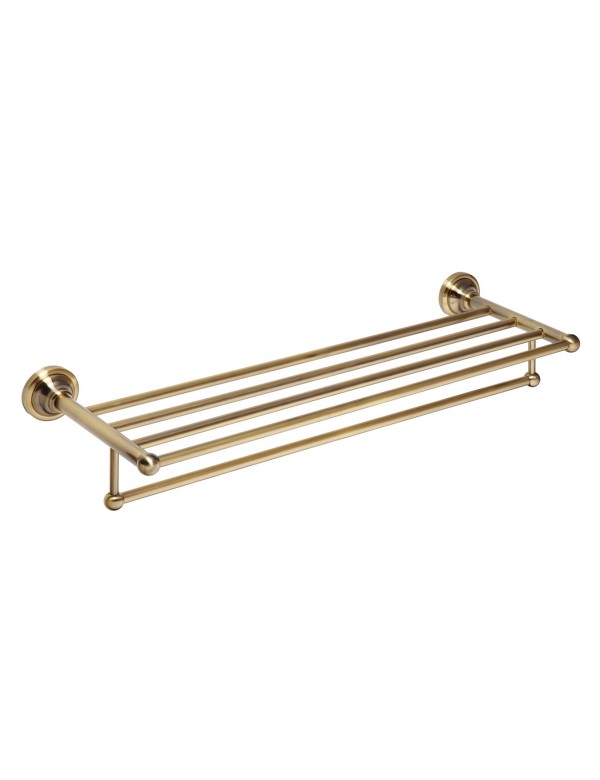 Portasciugamani RETRO in ottone 66,5x12x22,5 cm