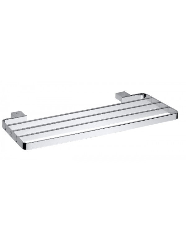 Mensola per doccia, portasciugamani VIA ottone cromato 50x2x20,5cm