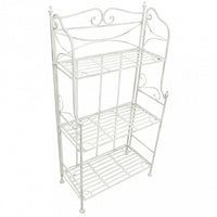 ÉTAGÈRE scaffale CLAUDE 3 PIANI BIANCO ANTICO