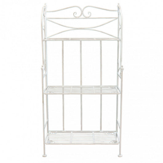 ÉTAGÈRE scaffale CLAUDE 3 PIANI BIANCO ANTICO