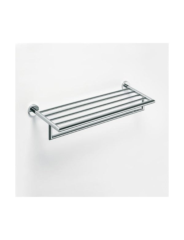 Mensola, mensola portasalviette OMEGA ottone cromato 65,5x12x21,5cm