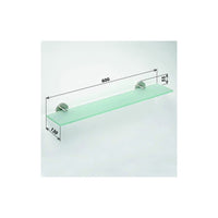 Mensola per doccia NEO in vetro 60x13x5,5cm