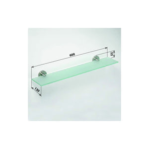 Mensola per doccia NEO in vetro 60x13x5,5cm