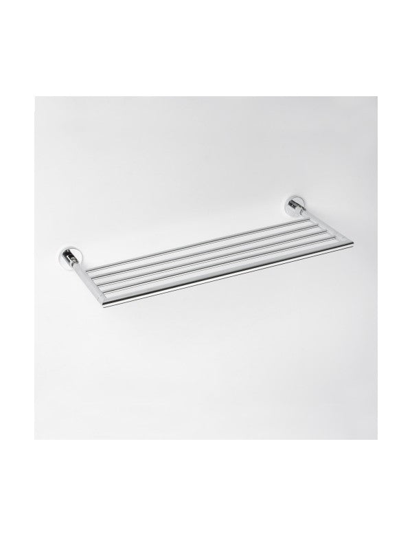 Mensola, mensola portasciugamani basculante OMEGA ottone cromato 65,5x5,5x27cm