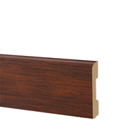 78ml Bancale di Battiscopa BC Spazzolato in POLIMERI EqualWood HI-TEC 68x10mm Bianco, Alluminio ecc. - NOCE