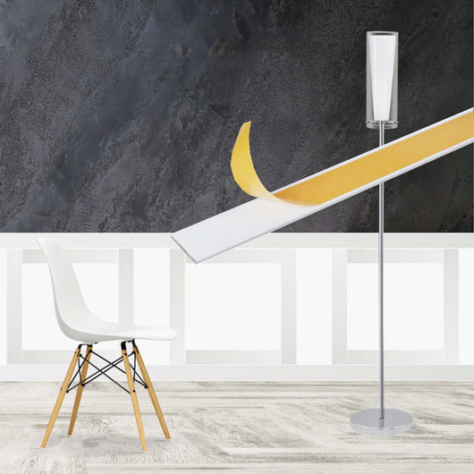 KIT 2mq di Boiserie Già tagliate Autoadesive in Polistrutturato pronte in 5min Mod. ILARIA