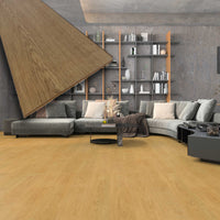 Pavimento in laminato 7mm Click Spazzolato GOLDEN OAK 197x1205 - 10 anni garanzia
