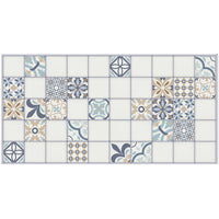 Pannelli 3D Rivestimento a parete in PVC effetto pietra, cementine, Maioliche, legno Realistici e isolanti. - 7307 (mis. 955x480mm)