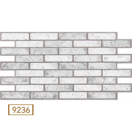 Pannelli 3D Rivestimento a parete in PVC effetto pietra,mattoni,ceramiche, legno Realistici e isolanti. - 9236 (mis.970x498mm)