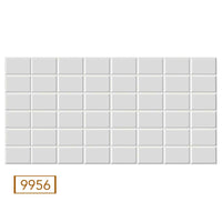 Pannelli 3D Rivestimento a parete in PVC effetto pietra,mattoni,ceramiche, legno Realistici e isolanti. - 9956 (mis.960x480mm)