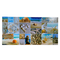 MAXI Pannelli 3D HI-RES Rivestimento a parete in PVC - MOSAICO MARE - Realistici e isolanti.