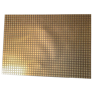 MAXI Pannelli 3D HI-RES Rivestimento a parete in PVC - MOSAICO ORO- Realistici e isolanti.