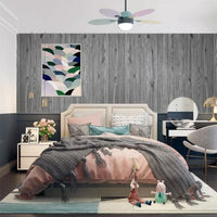 Pannelli 3D Autoadesivi in PE 70X70cm LEGNO GRIGIO , isolanti, idrorepellenti, economici