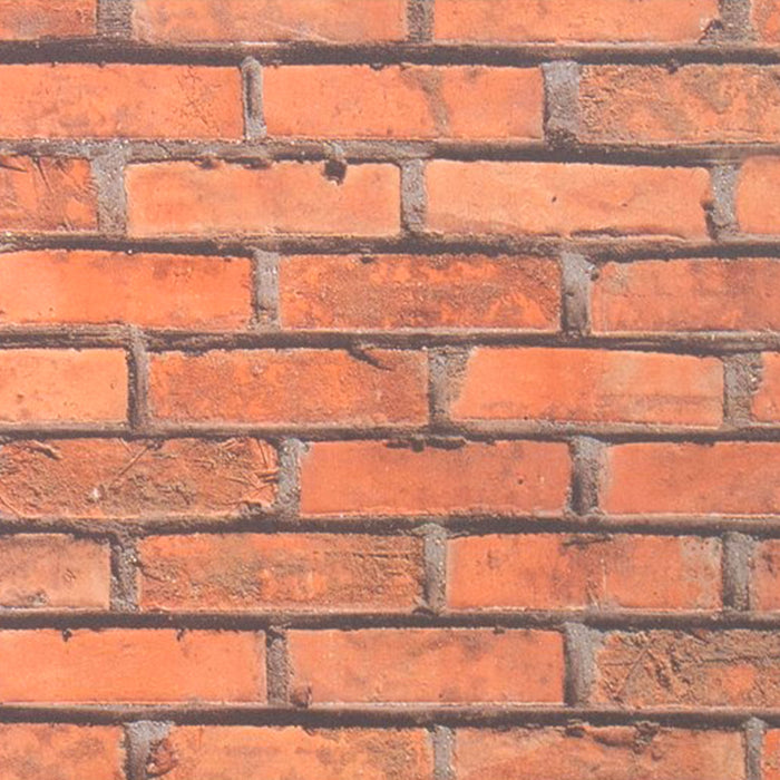 Rotolo 45cm x 15mt di pellicola adesiva effetto Mattoni per mura, mobili, superfici