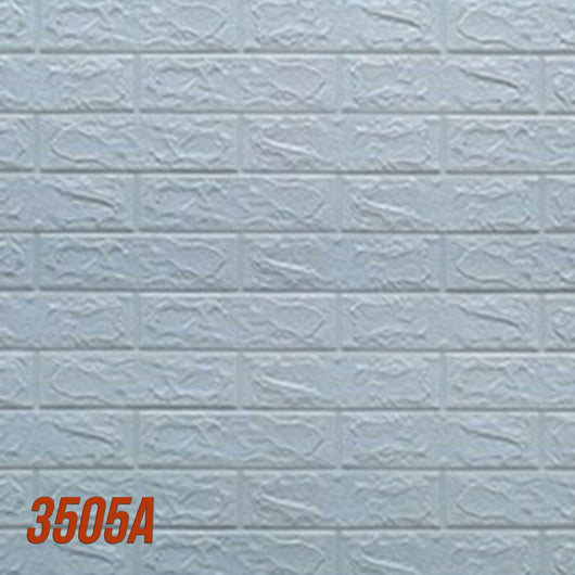 Pannelli 3D Autoadesivi in PE 70X70cm Mattoni o Legno Resistenti, isolanti, idrorepellenti, economici - MATTONI BLU 3505A