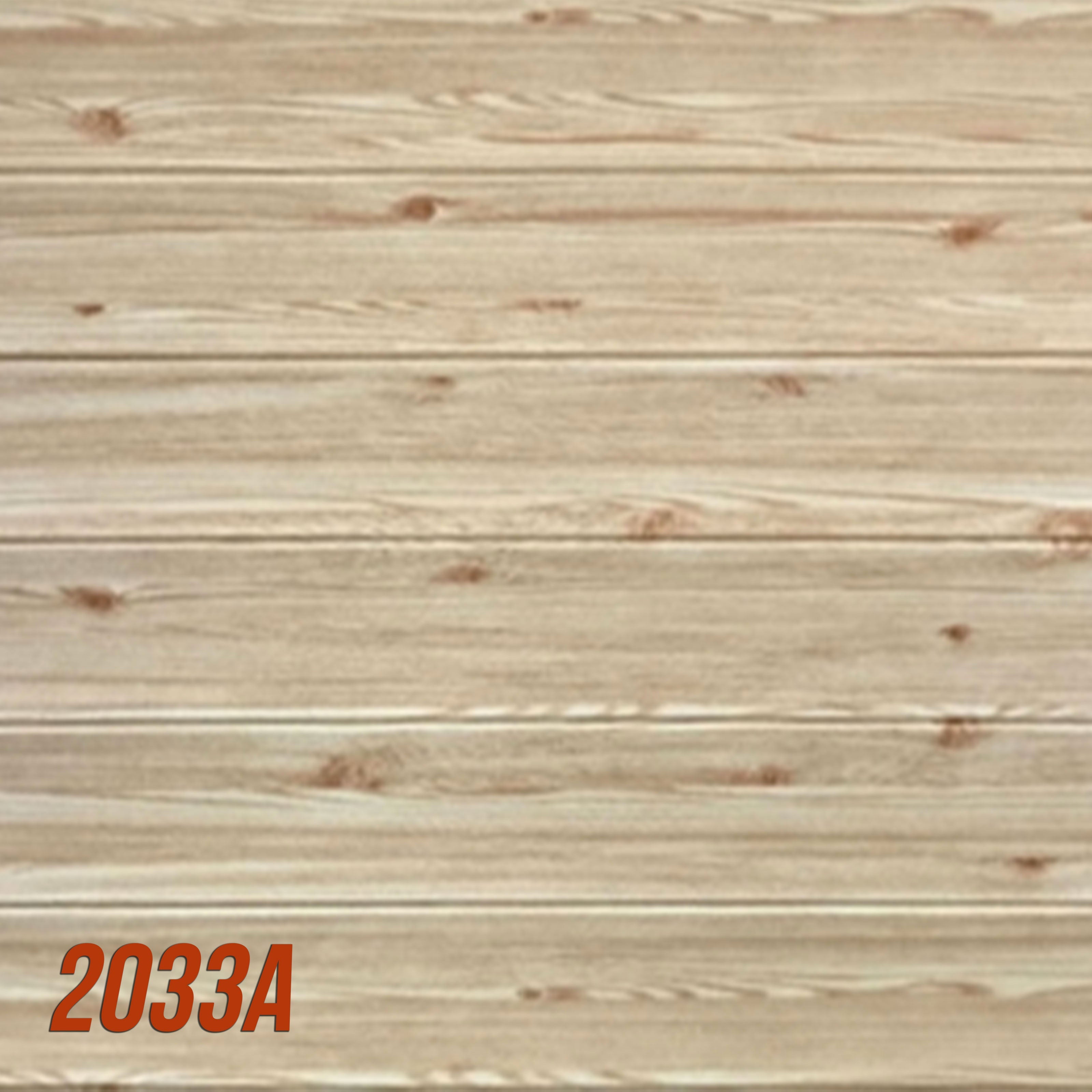 Pannelli 3D Autoadesivi in PE 70X70cm Mattoni o Legno Resistenti, isolanti, idrorepellenti, economici - LEGNO CHIARO 2033A