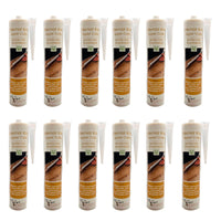 12 boccette da 310gr ETERNAL KOLL Super colla per Battiscopa, pannelli acustici e Pvc SENZA SOLVENTI