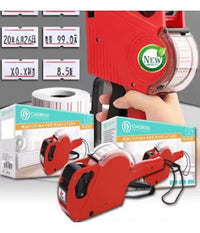 Etichettatrice Manuale Per Cartellini Prezzo A 8 Cifre Magazzino Negozio Tx-9100         