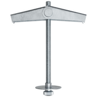 Fissaggio ancora vite taglio combinato acciaio zincato cartongesso kd 4 pezzi 25